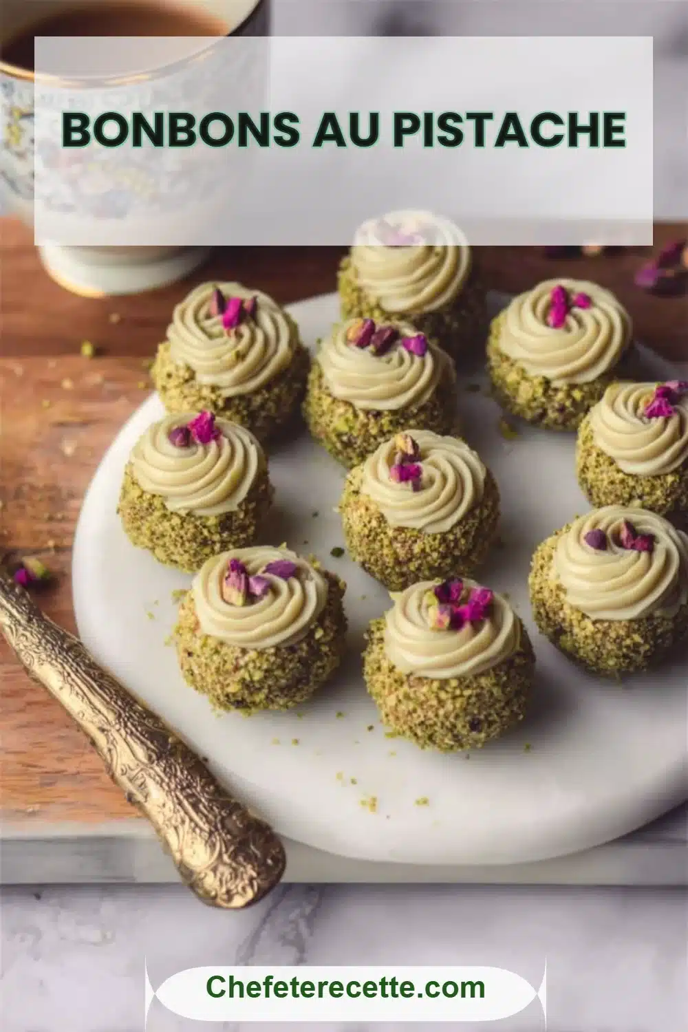 Bonbons au pistache