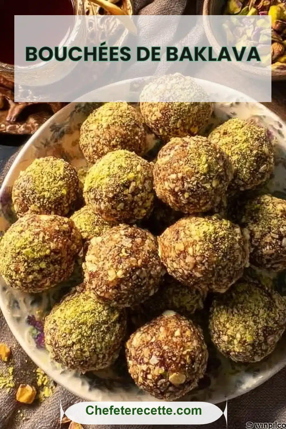 Bouchées de baklava