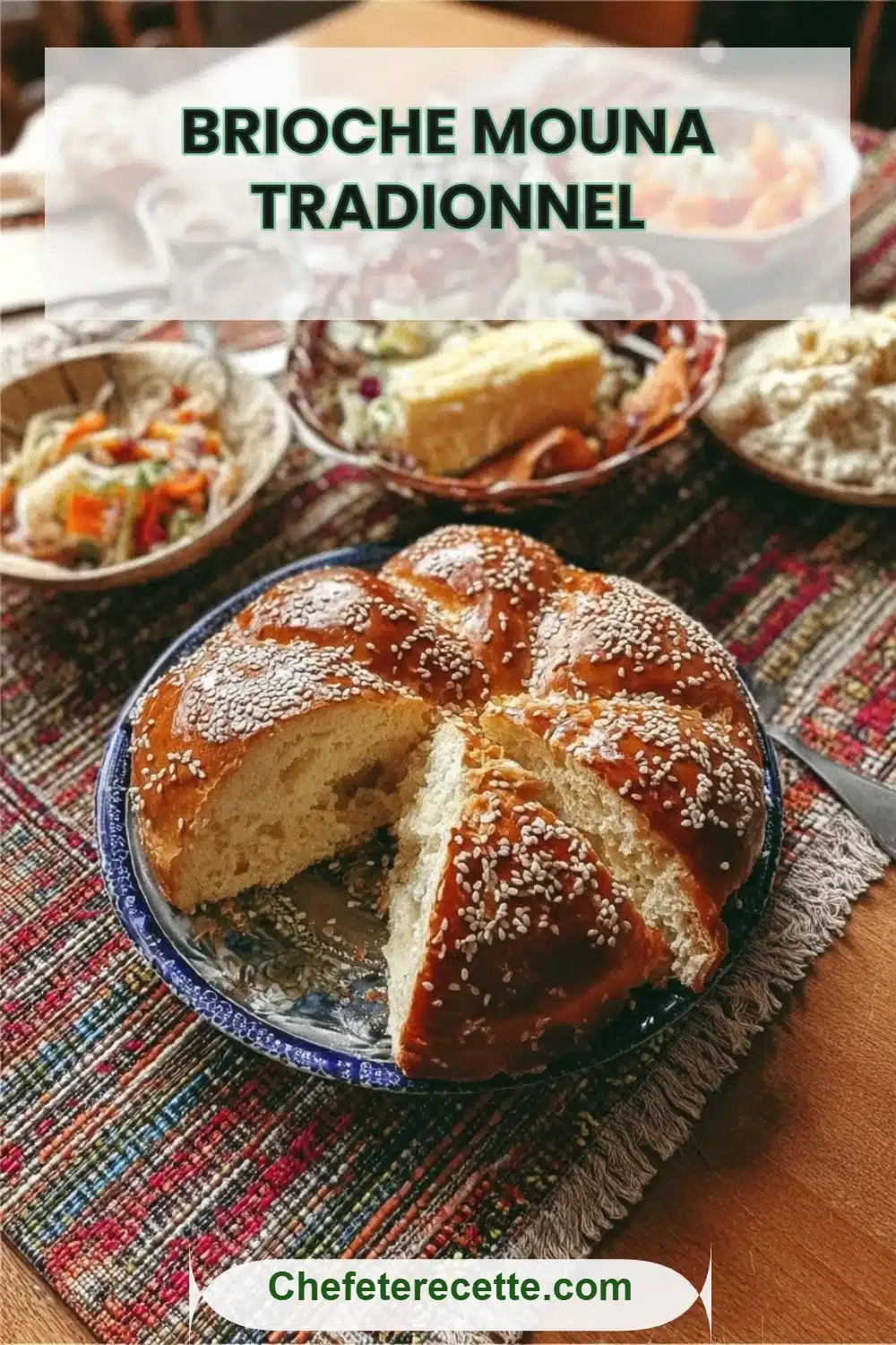 Brioche Mouna Tradionnel