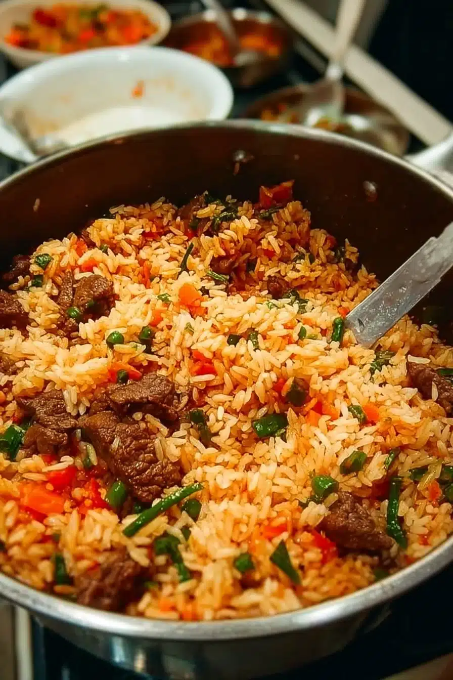 Recette de casserole riz et bœuf savoureuse et réconfortante