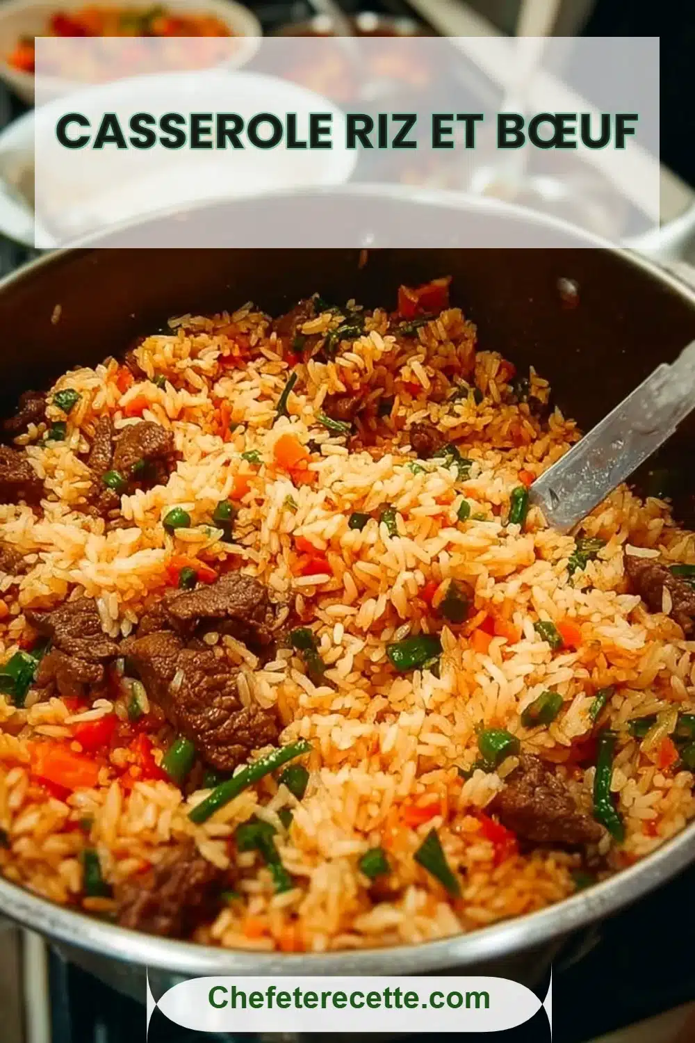 Casserole Riz et Bœuf