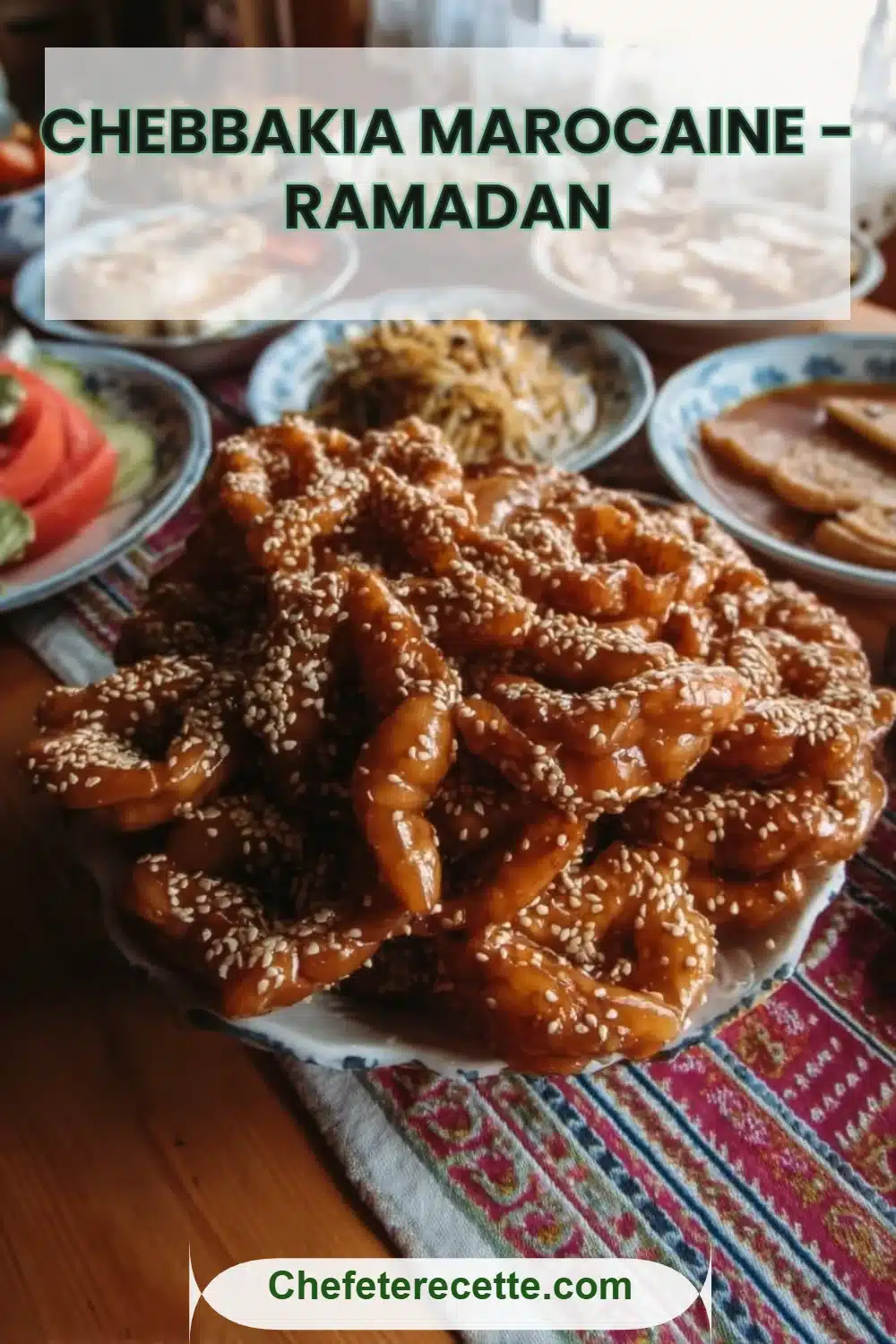 Chebbakia Marocaine - Ramadan