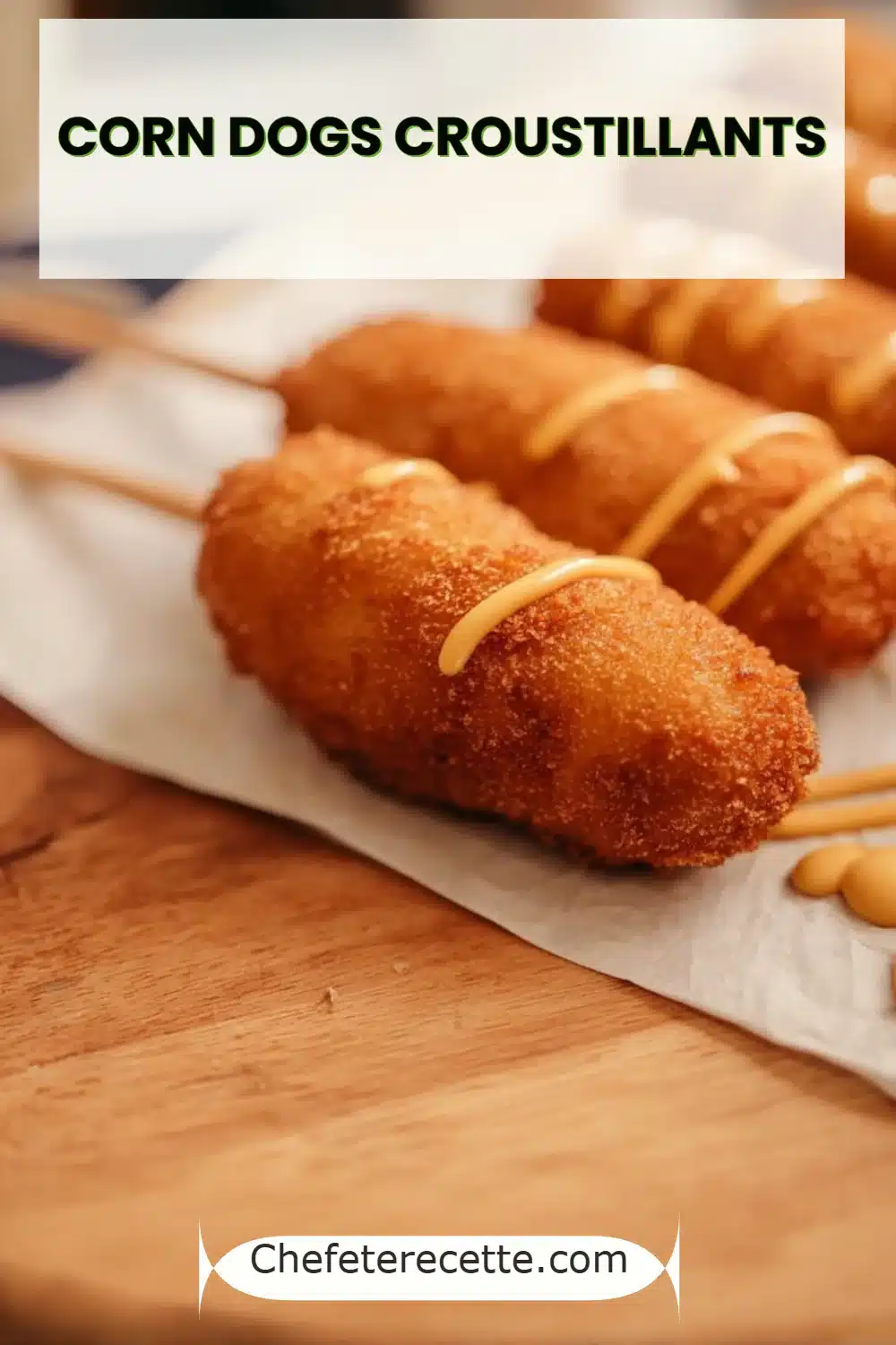 Corn Dogs croustillants
