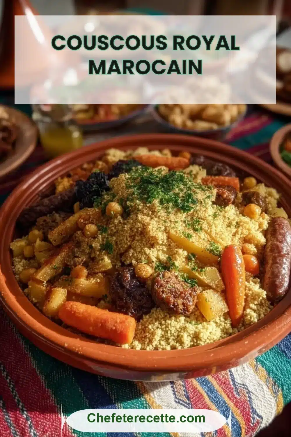 Couscous Royal Marocain