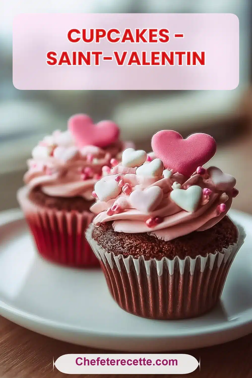 Cupcakes - Saint-Valentin