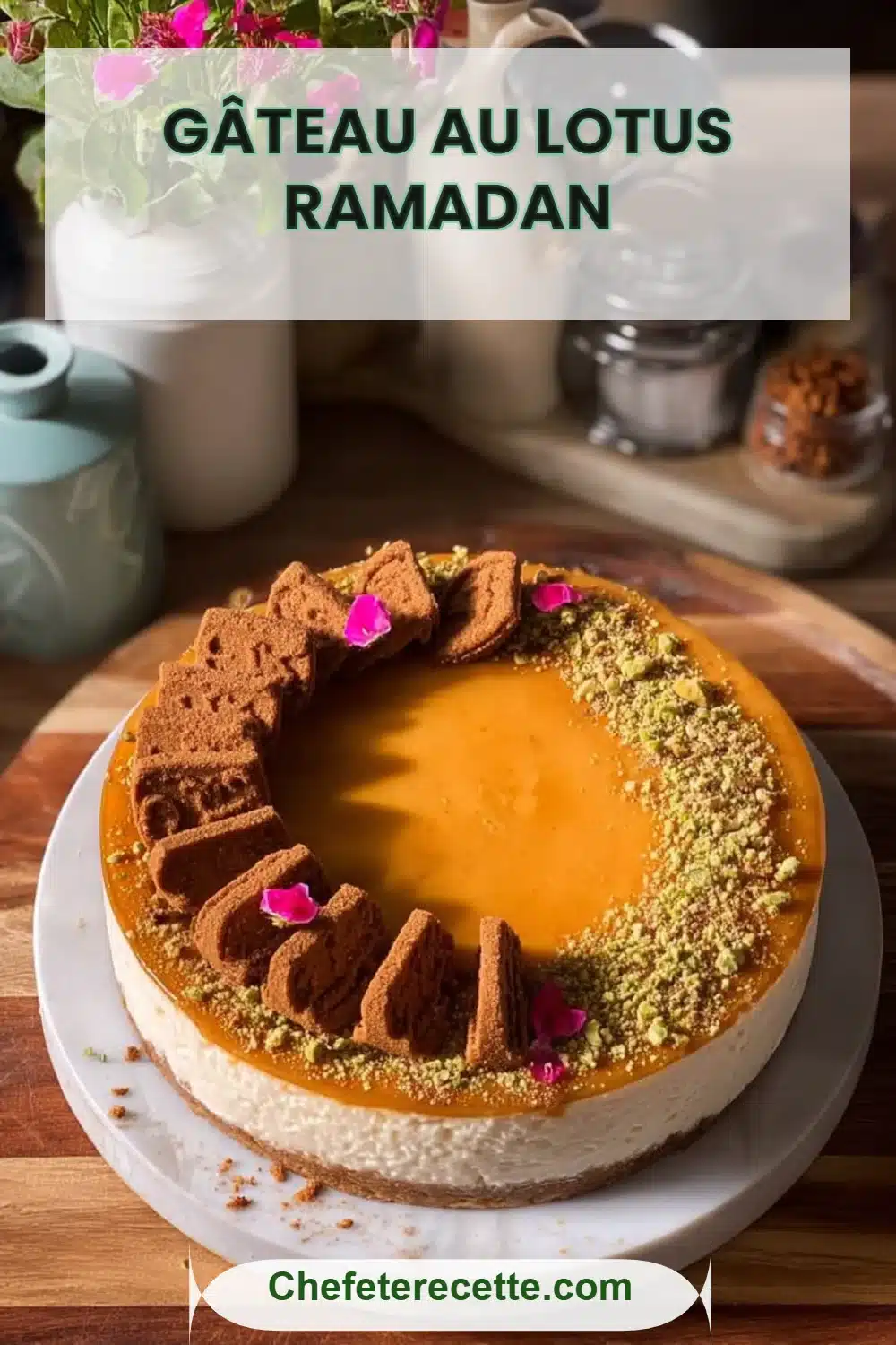 Gâteau au Lotus Ramadan