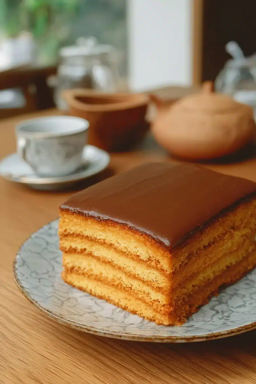 Gâteau Petit Beurre au Café
