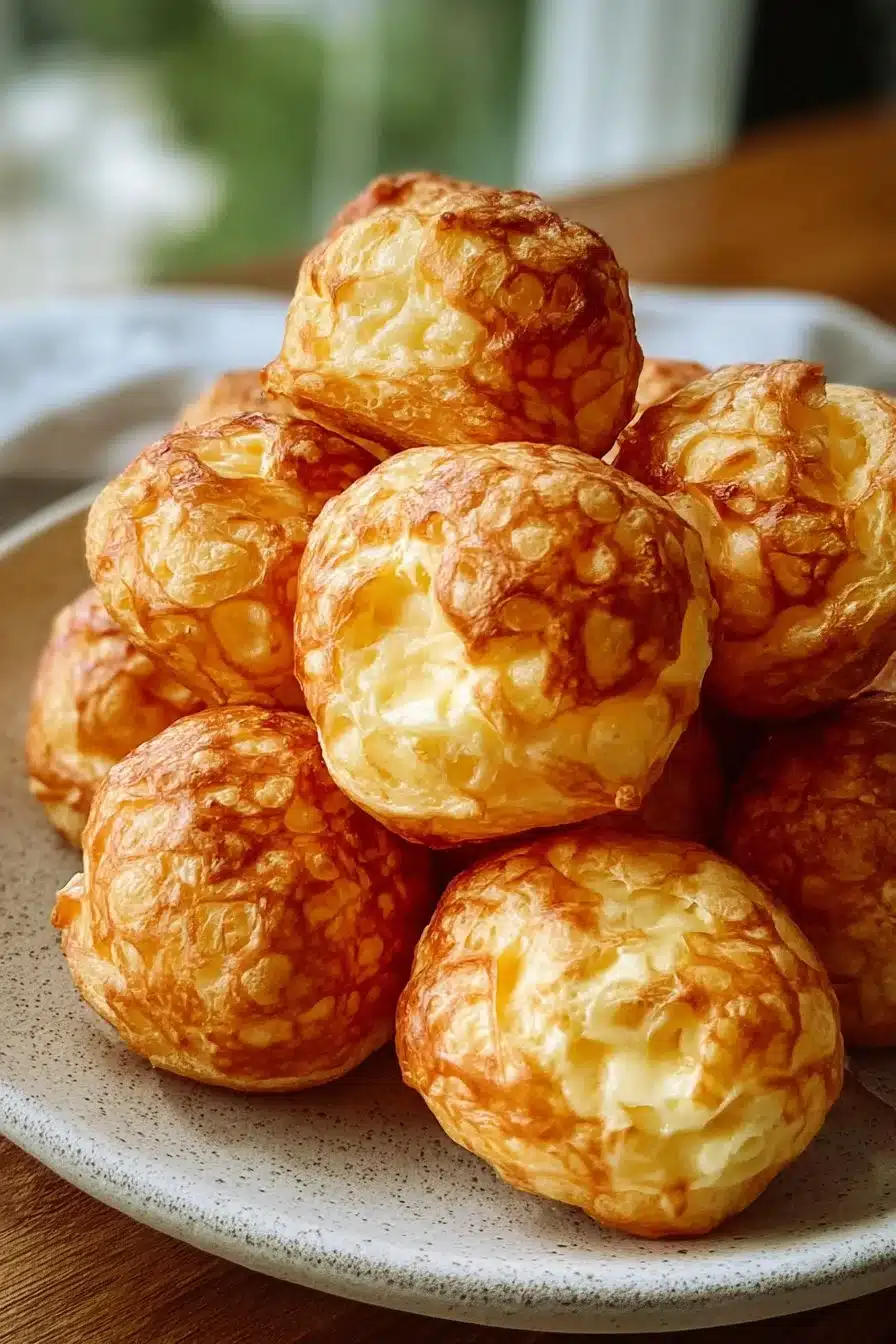 Gougères fromagères maison - délicieuses bouchées au fromage