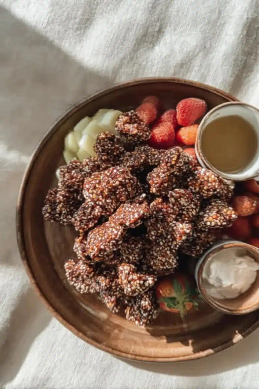 Petite recette hyper gourmande et healthy parfaite pour le goûter