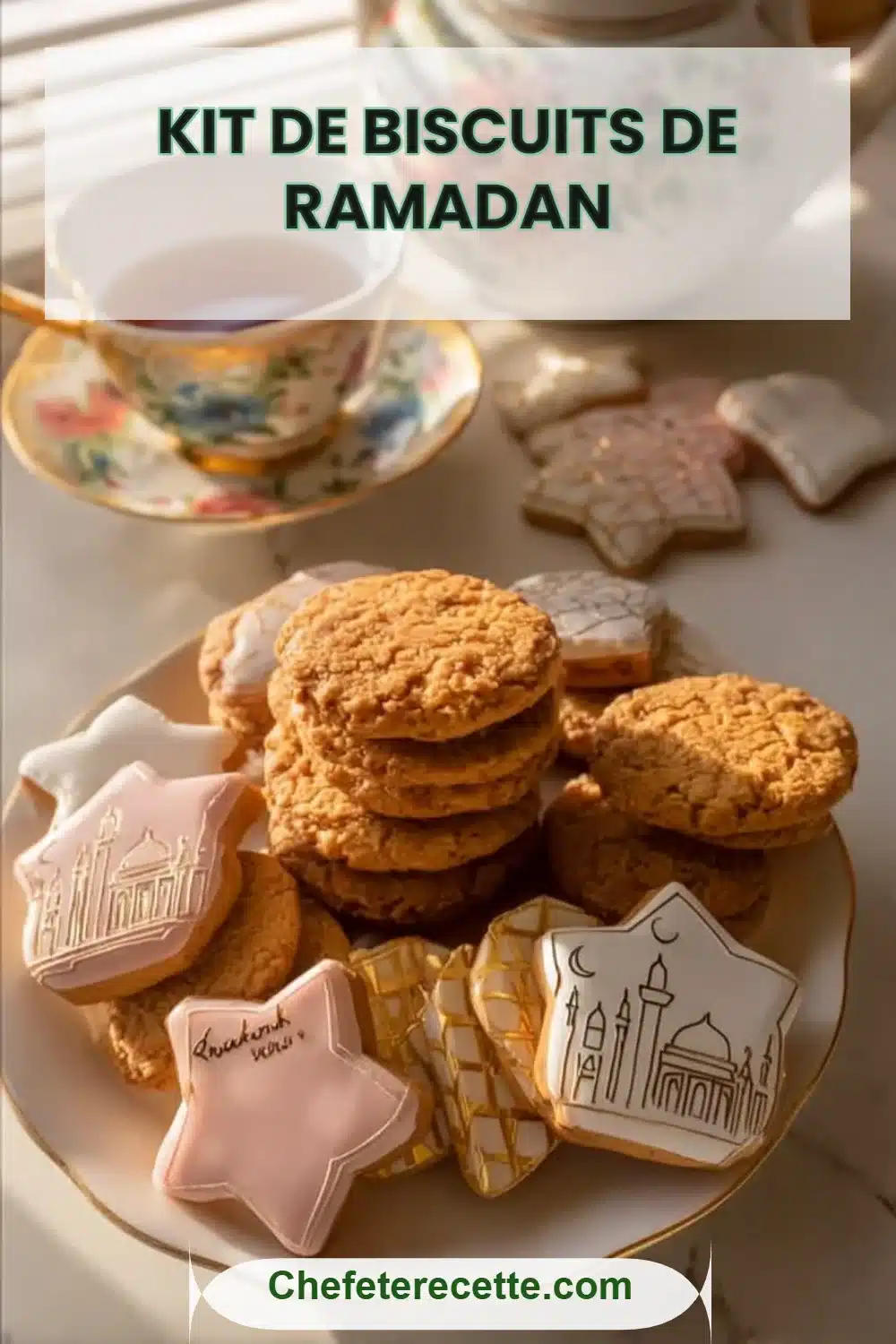 Kit de biscuits de Ramadan