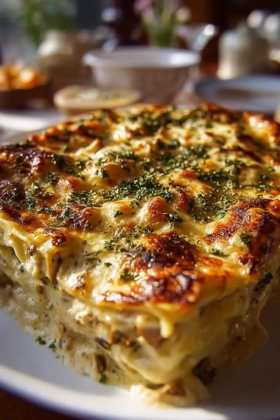 Lasagne aux Champignons