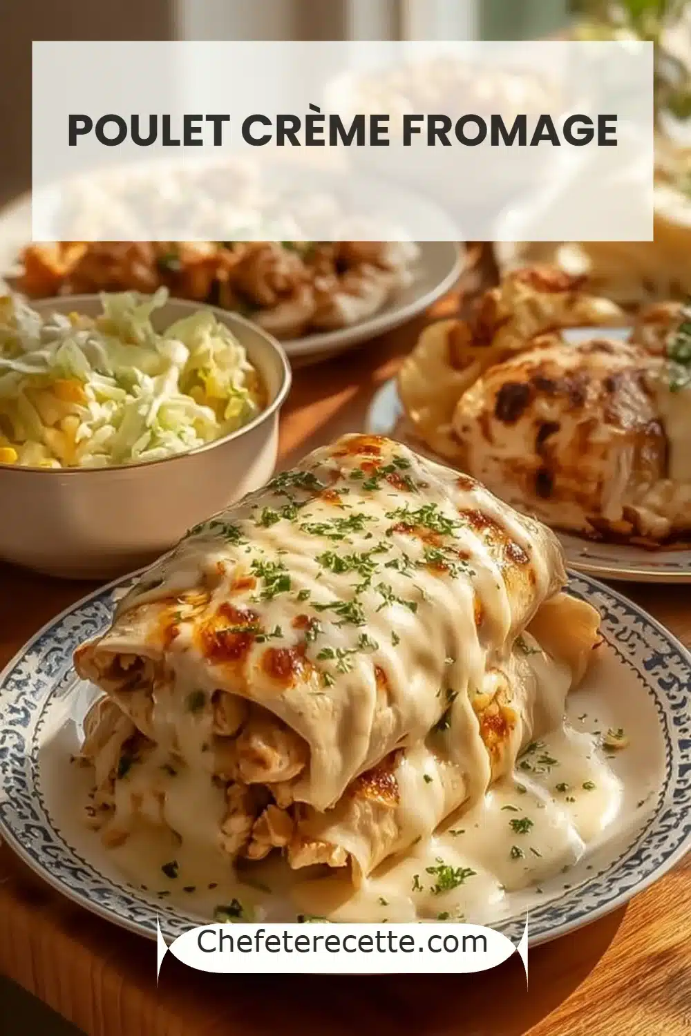 Poulet Crème Fromage