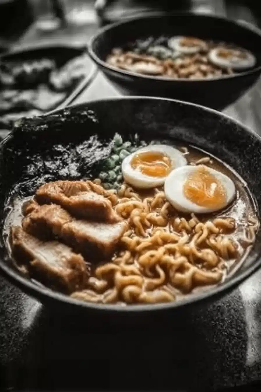 Ramen au poulet facile
