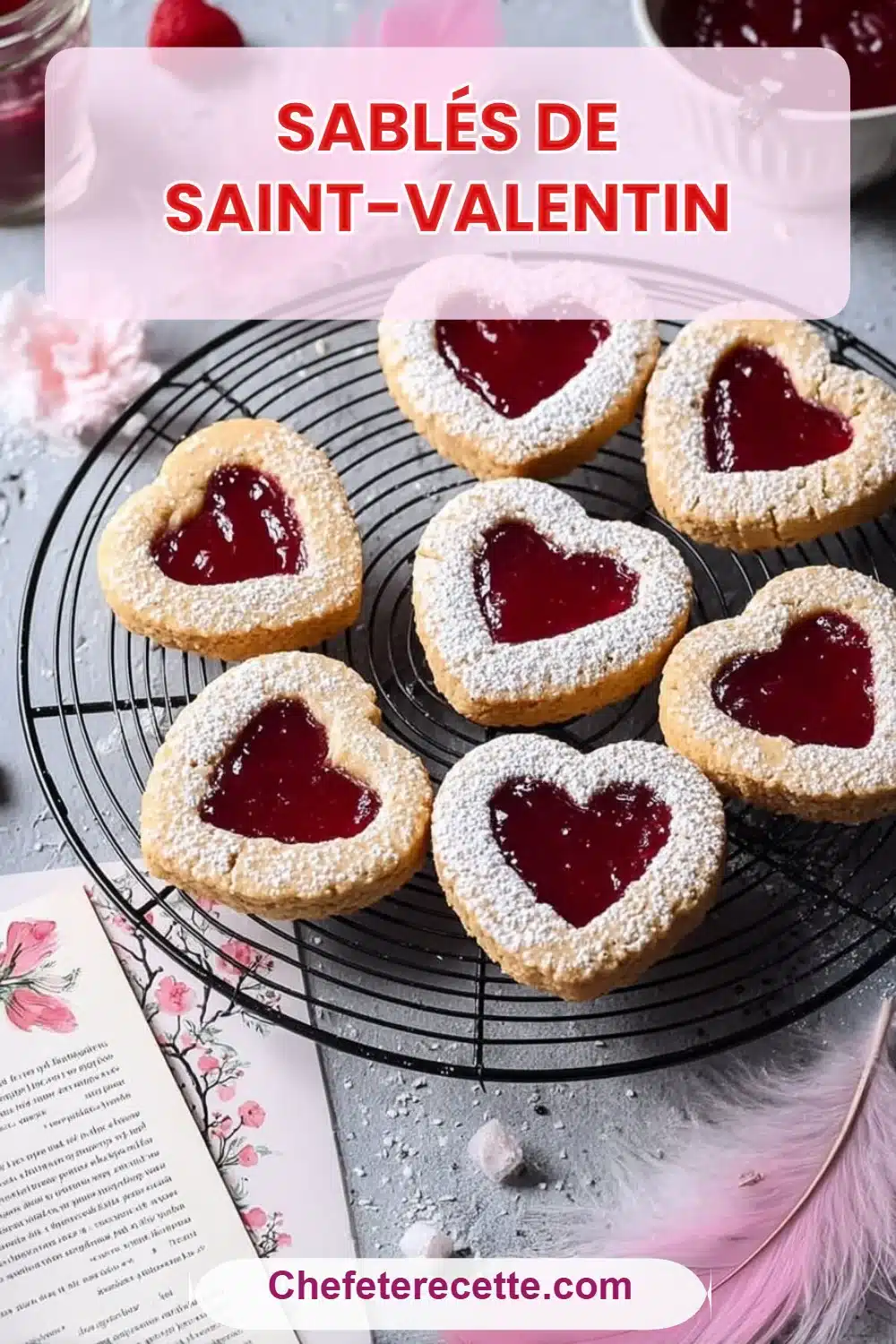 Sablés de Saint-Valentin