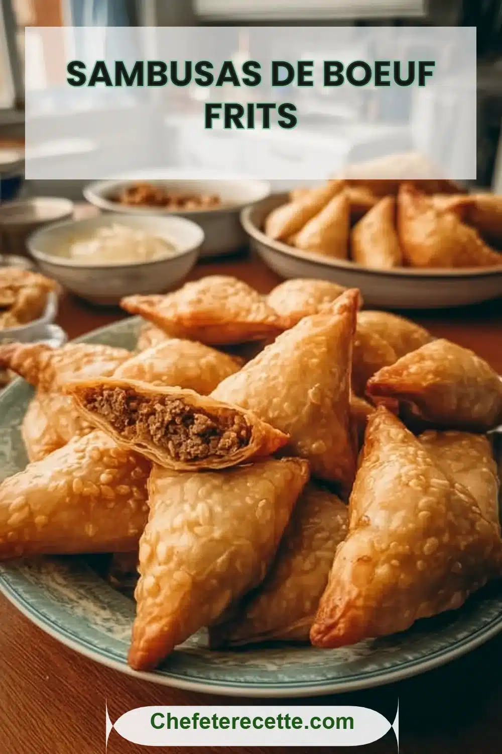 Sambusas de Boeuf Frits