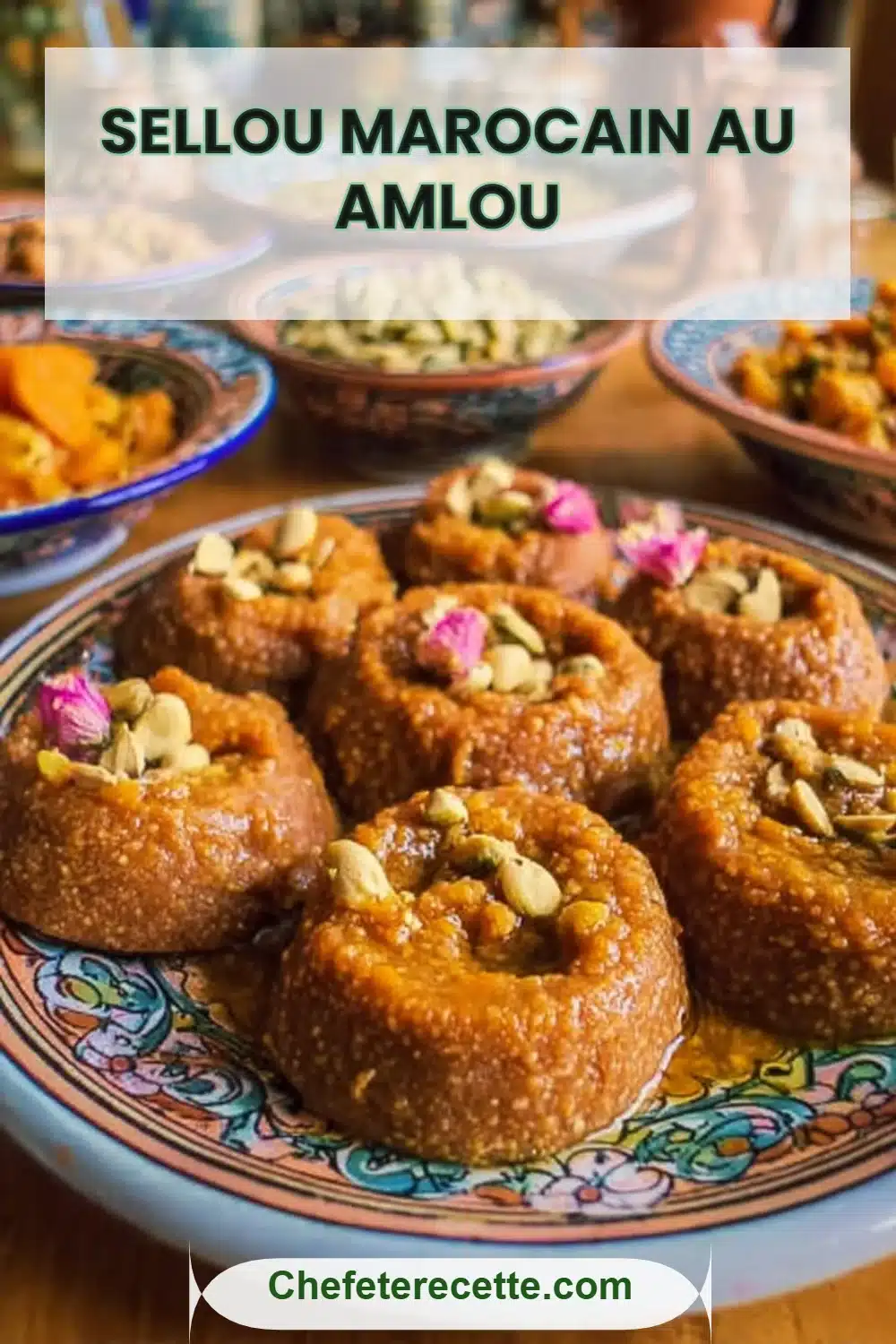 Sellou marocain au Amlou