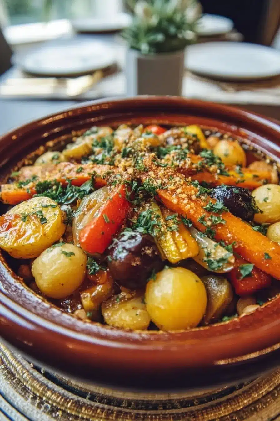 Tajine de légumes d'automne : Un délice réconfortant et sain