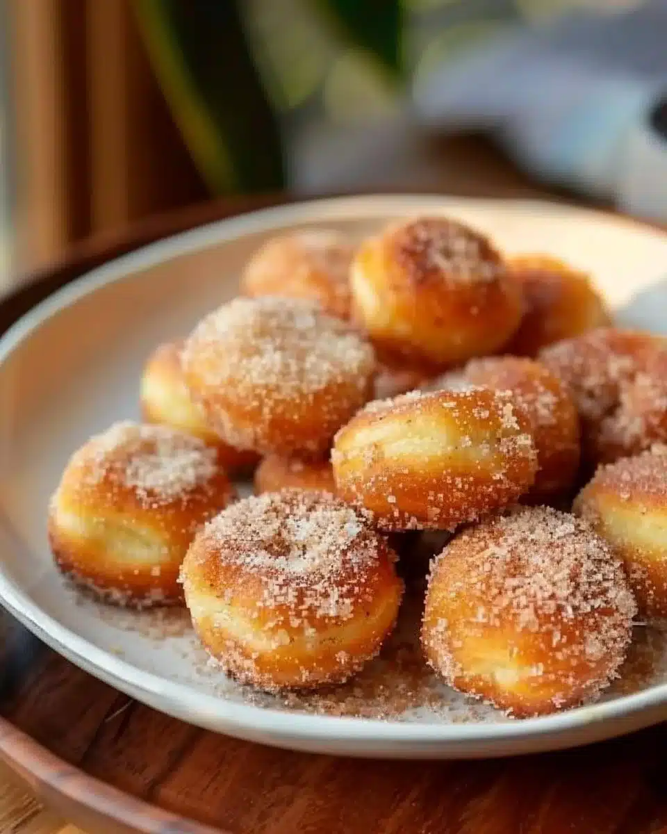 Boules de beignets à l'air fryer