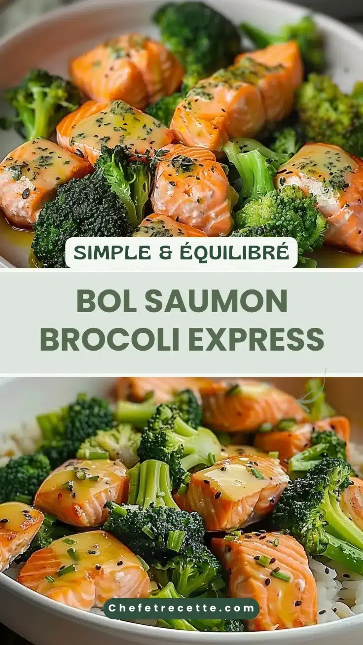 Bol saumon brocoli express