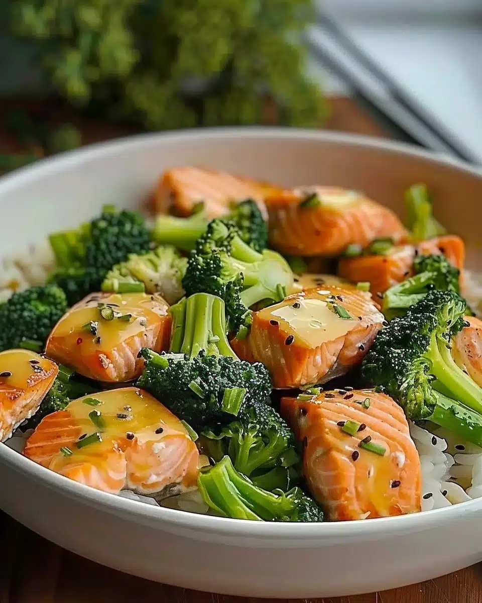 Bol de Saumon et de Brocoli : Une Recette Incroyable Ultime