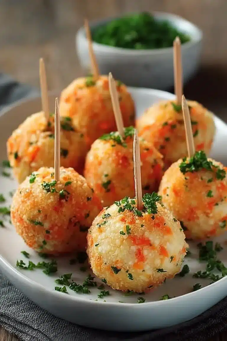 Boulettes apéritives savoureuses à base de surimi