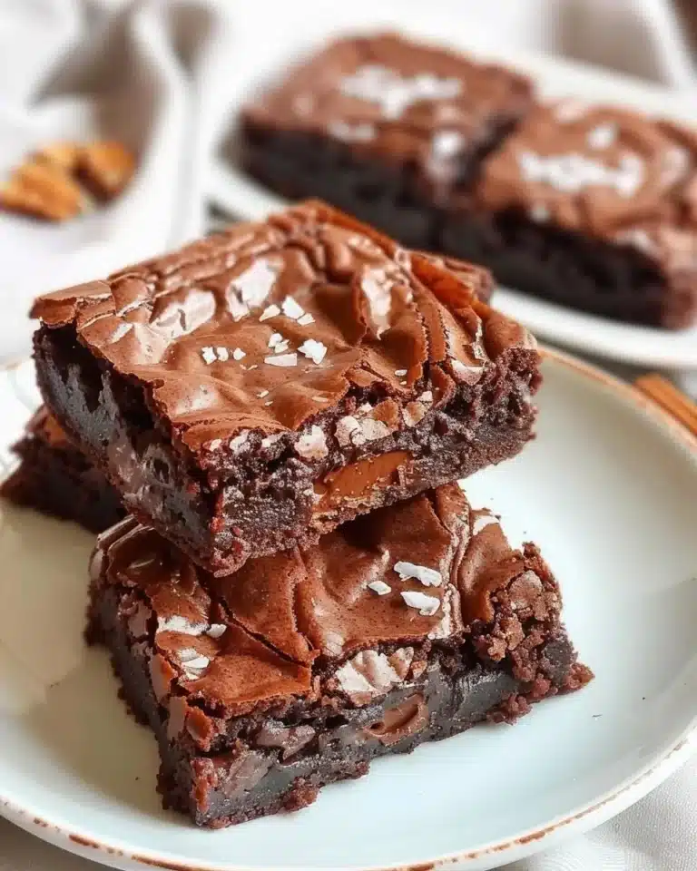 Recette de brownies fondants maison avec chocolat et noix
