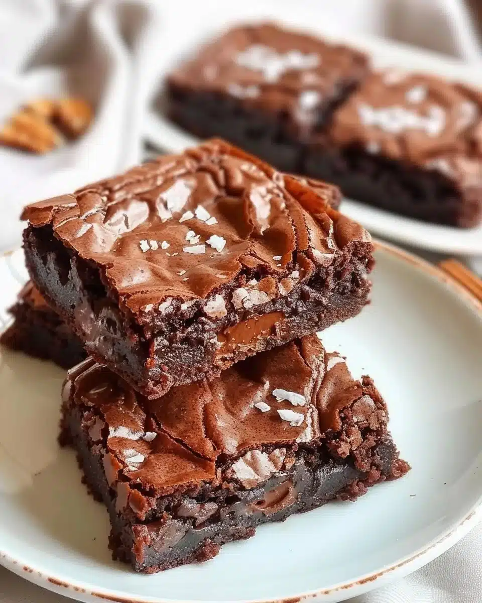 Recette de brownies fondants maison avec chocolat et noix