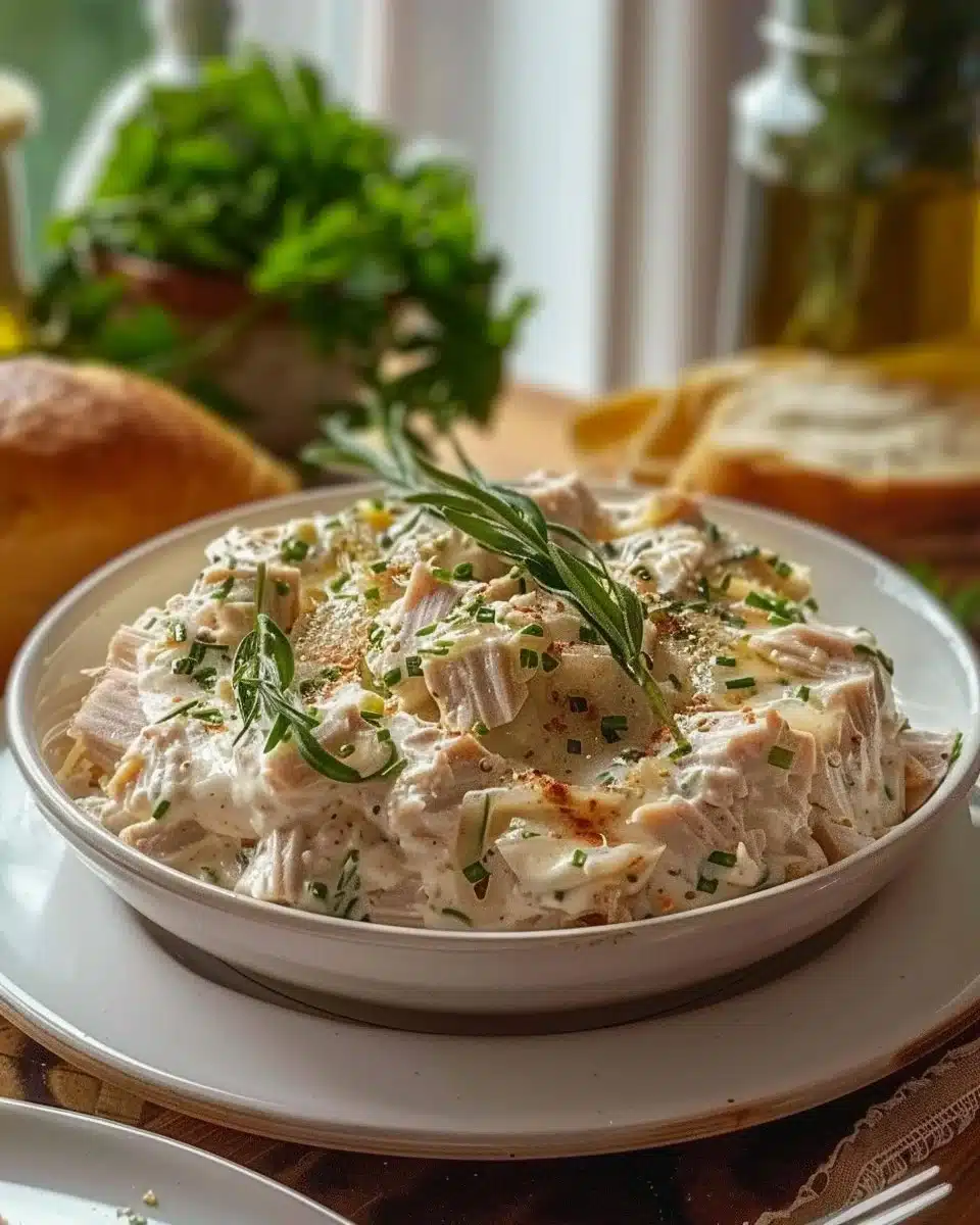 Crème au thon apéritive