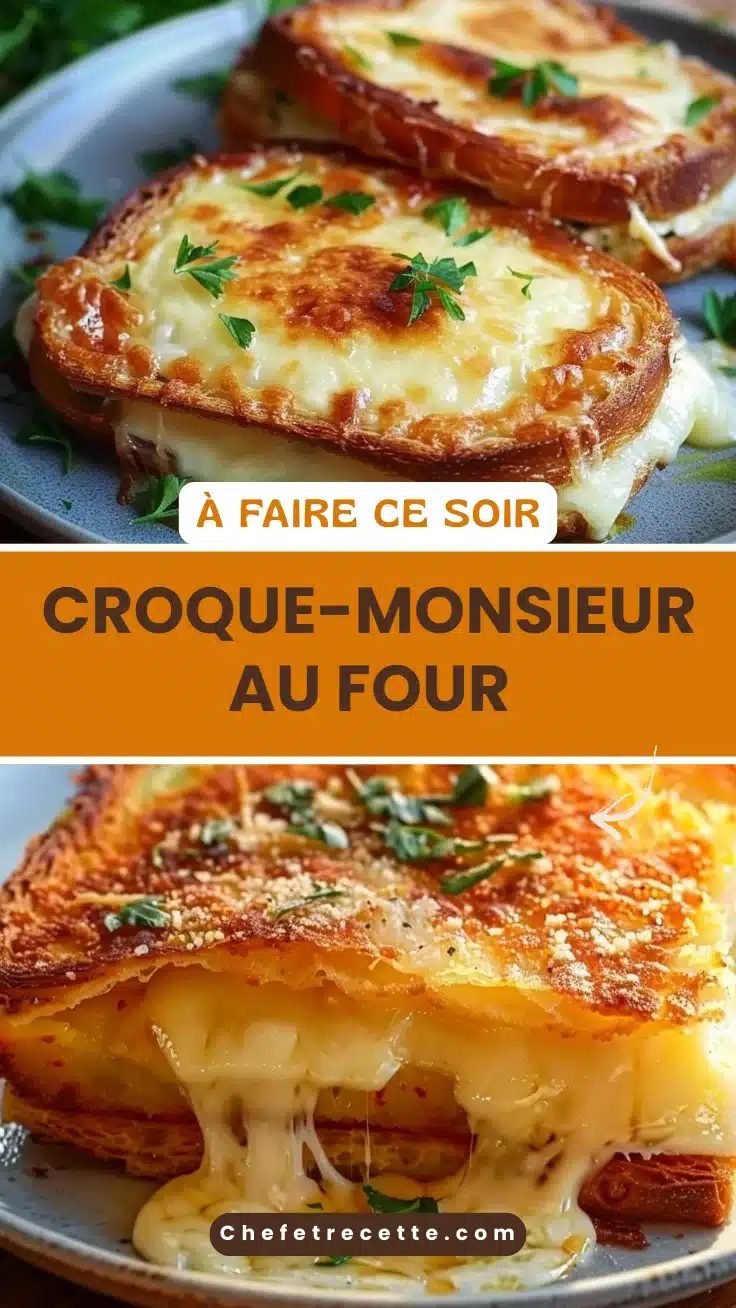 Croque-monsieur au four