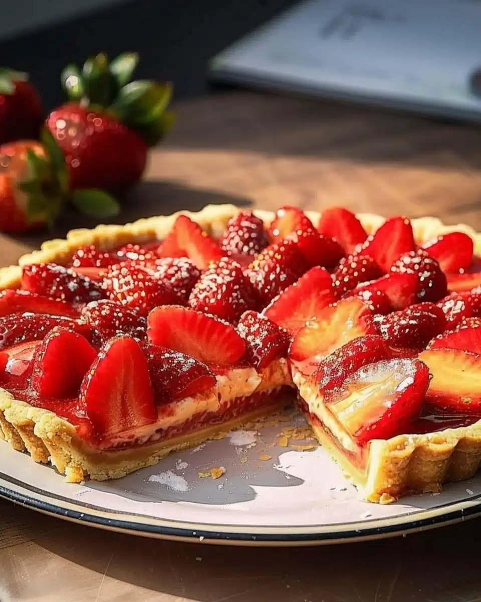 Tarte aux Fraises