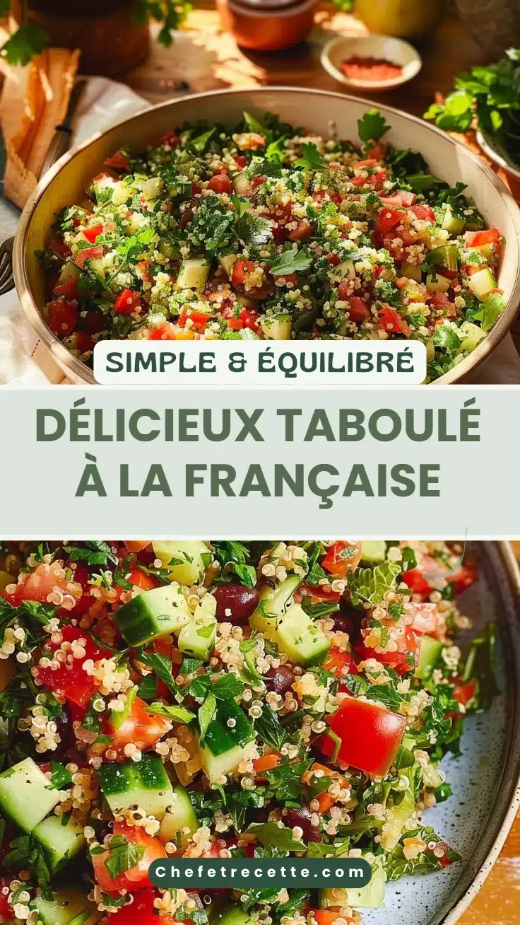 Délicieux Taboulé à la française