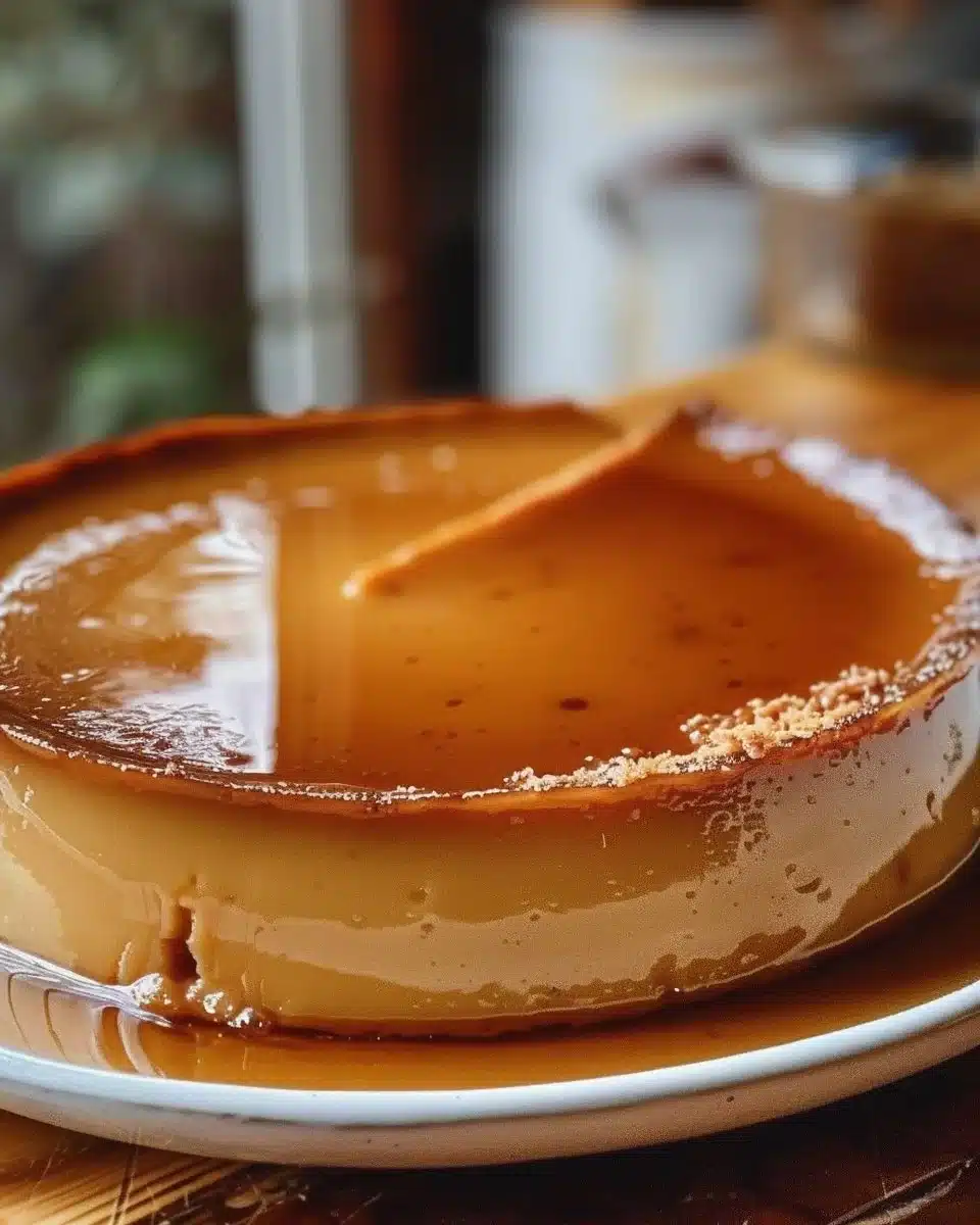 Le Flan au Spéculoos Inoubliable