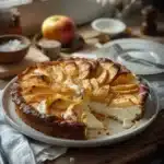 Fondant aux Pommes et Mascarpone, délicieux dessert aux pommes et mascarpone