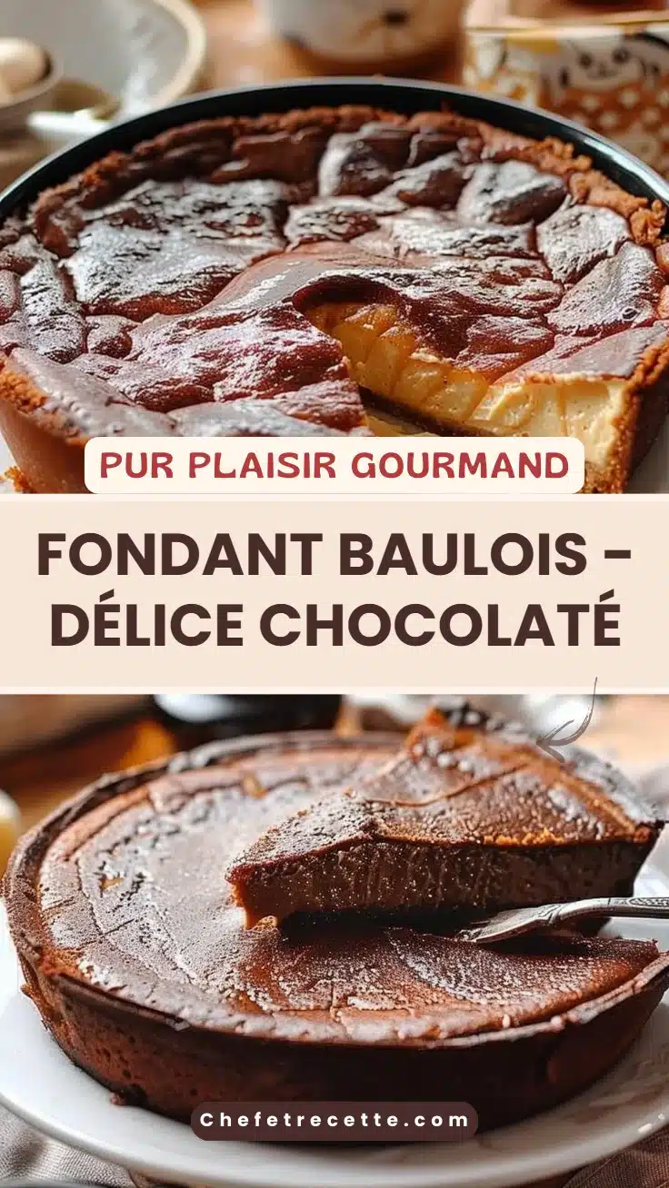 Fondant Baulois - Délice chocolaté