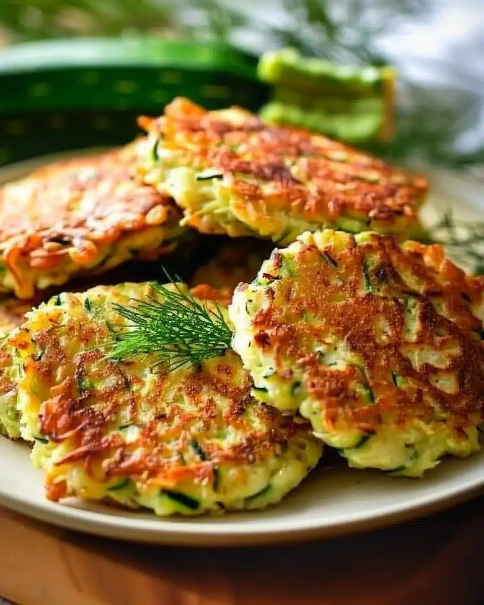Galettes de courgettes