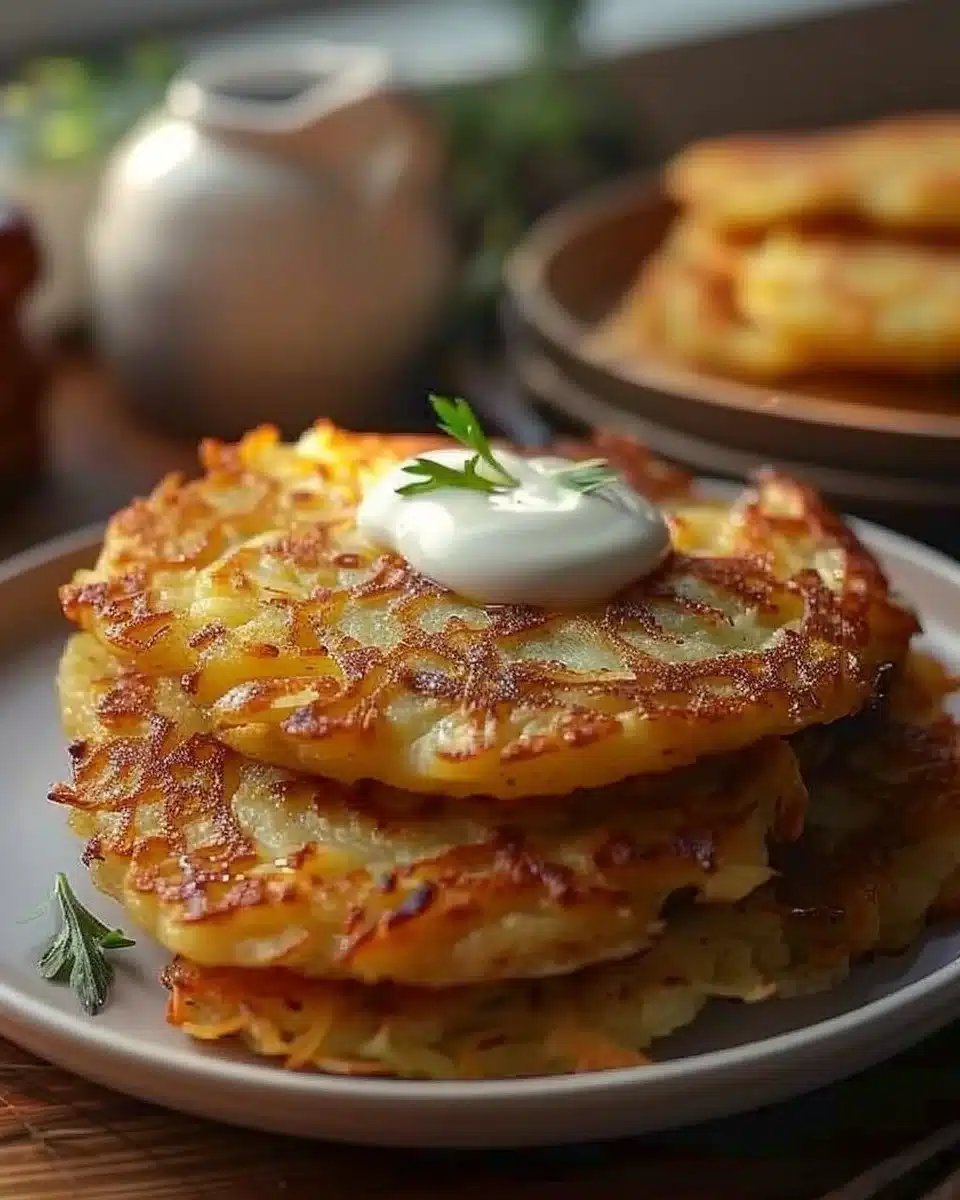 Crispy Potato Cakes