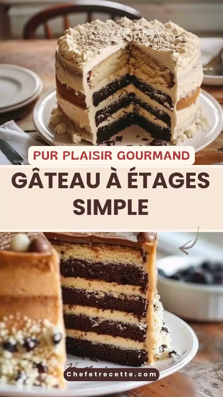 Gâteau à Étages Simple