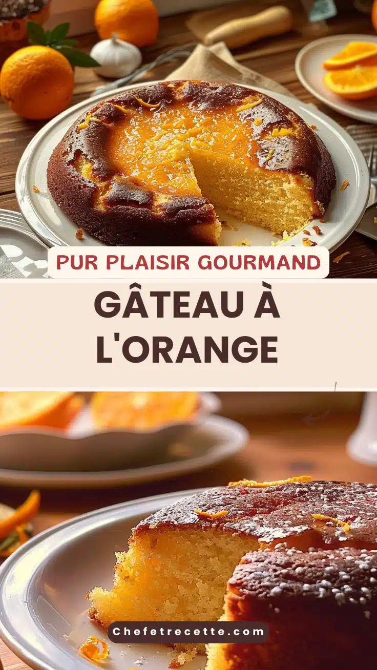 Gâteau à l'orange
