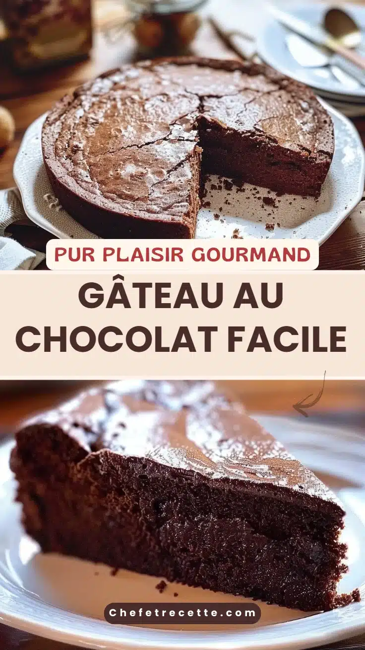 Gâteau au chocolat facile
