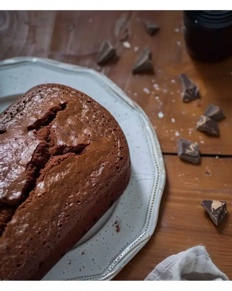Gâteau chocolat anti-gaspi, un dessert délicieux et écologique