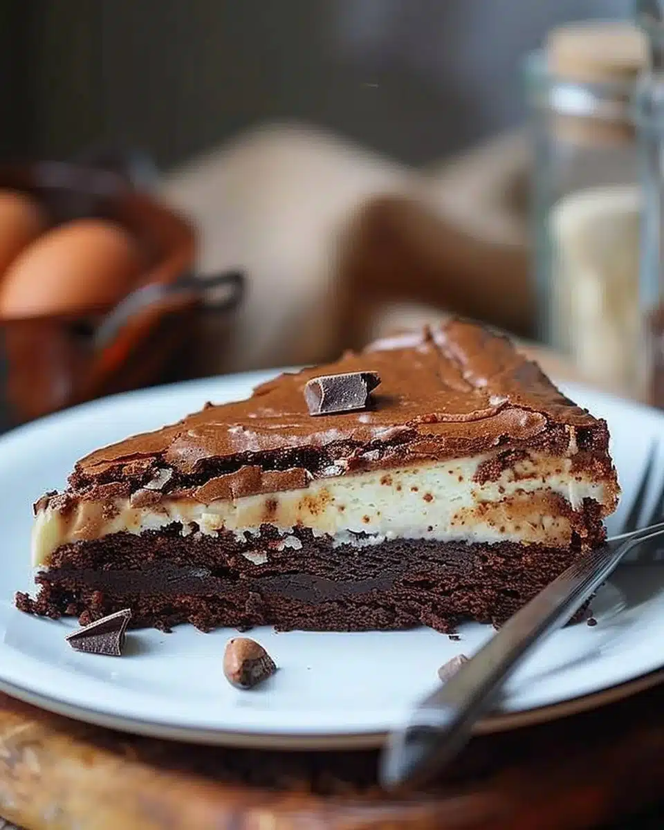 Brownille (Chocolate and Vanilla Cake)