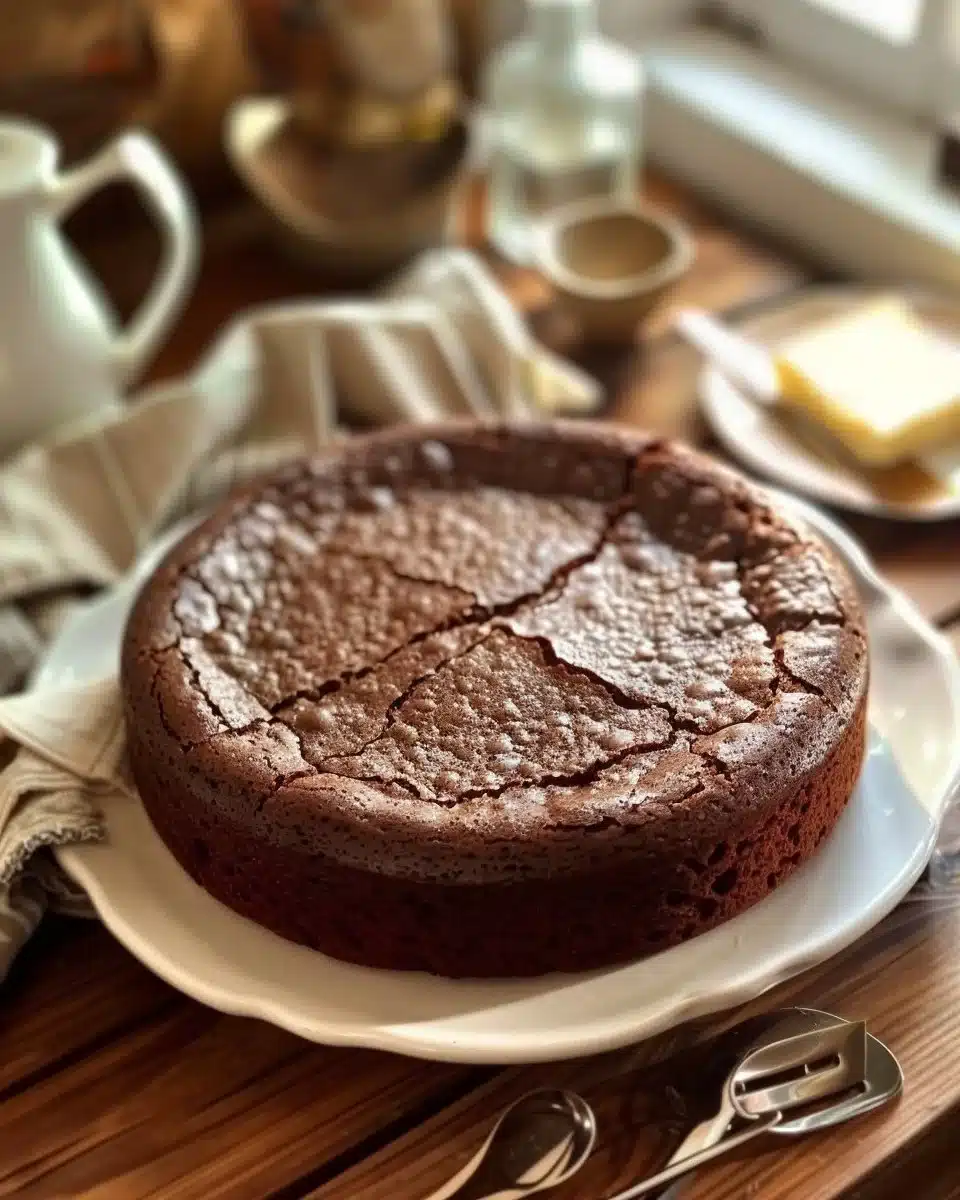 Un délicieux gâteau moelleux au chocolat sur une assiette