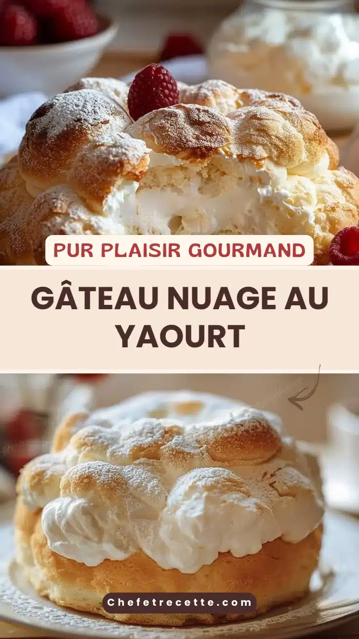 Gâteau Nuage au Yaourt