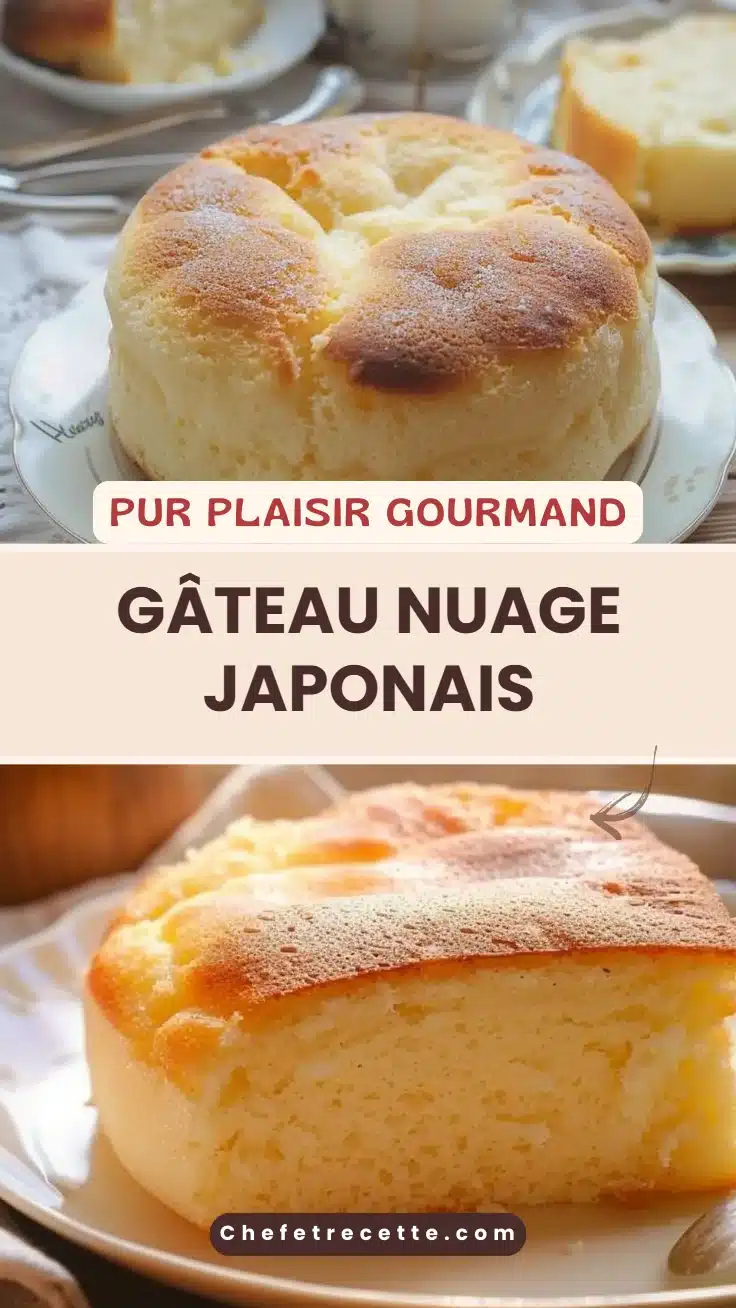 Gâteau nuage japonais