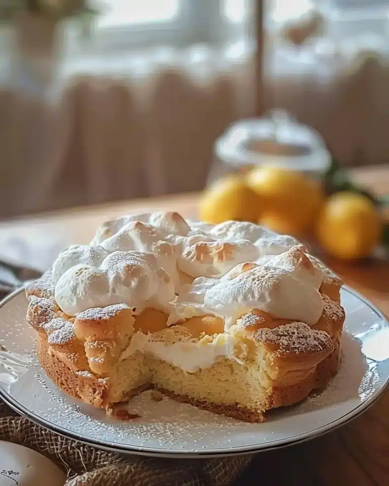 Gâteau nuage ultra léger, délicieux et aérien