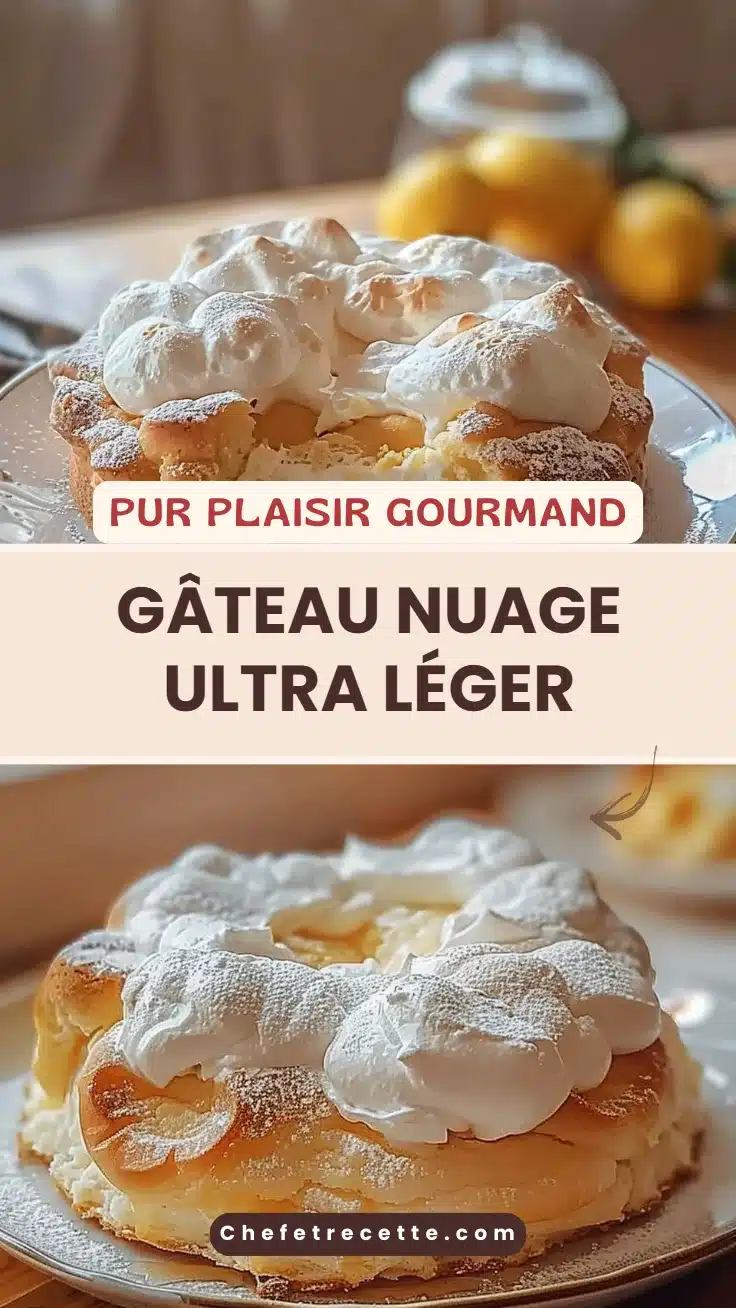 Gâteau nuage ultra léger