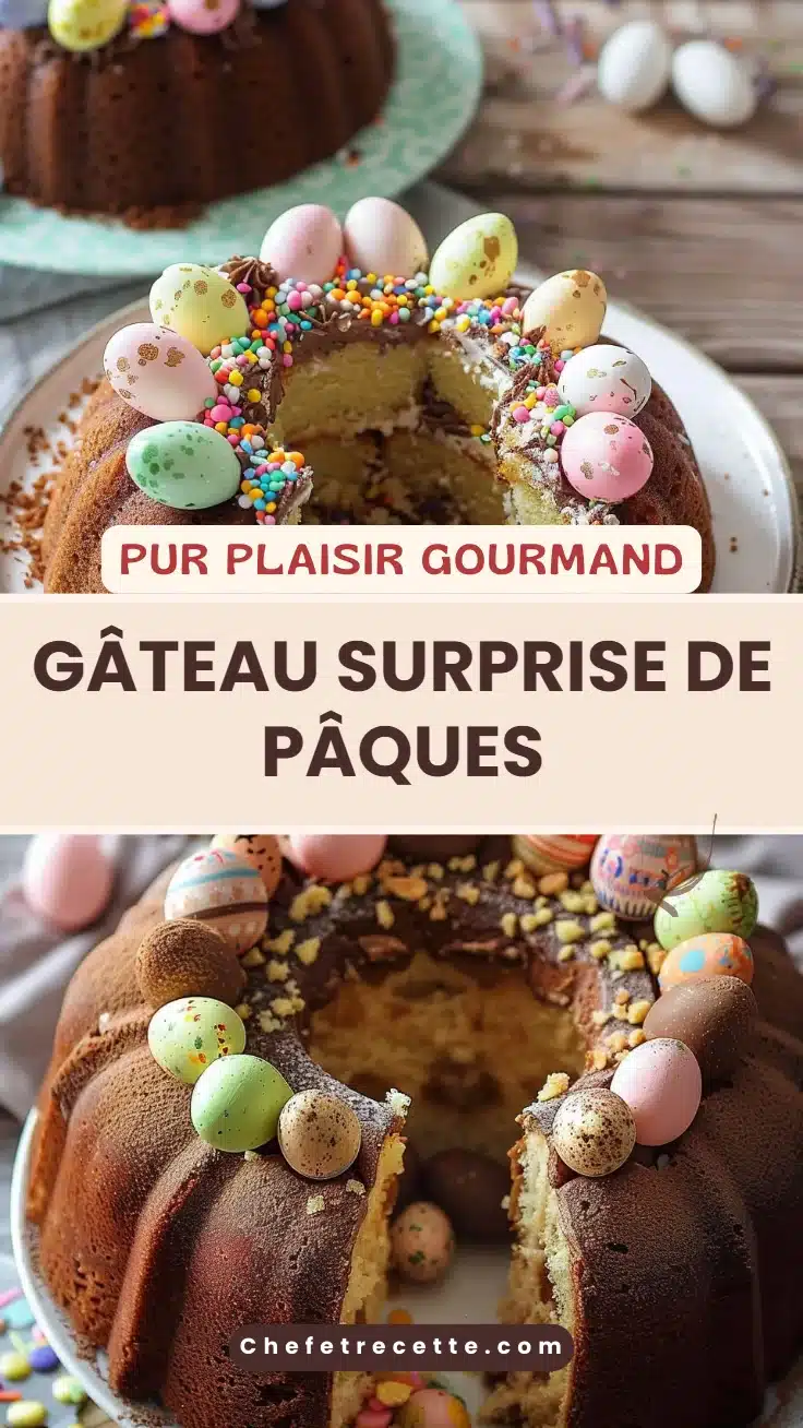 Gâteau Surprise de Pâques