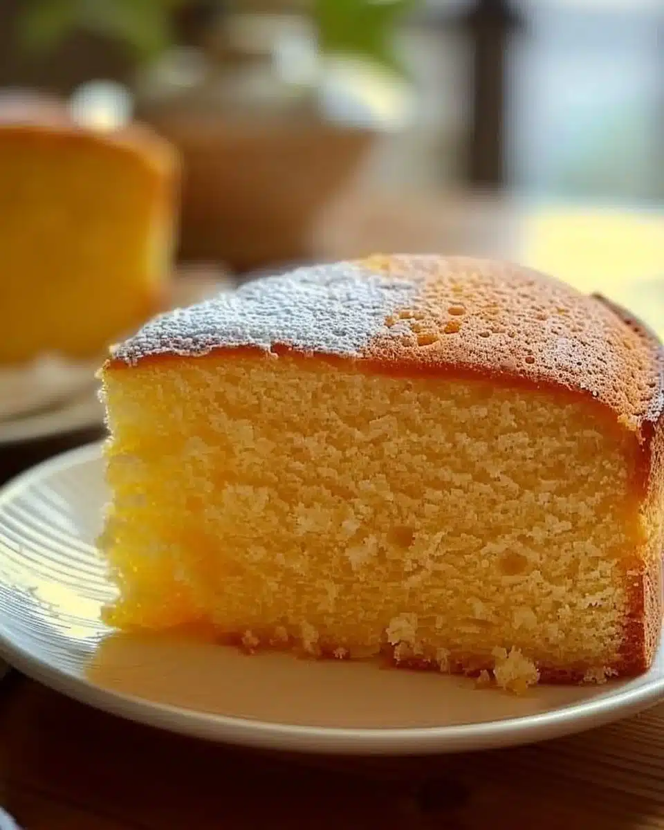 Gâteau Moelleux à la Vanille