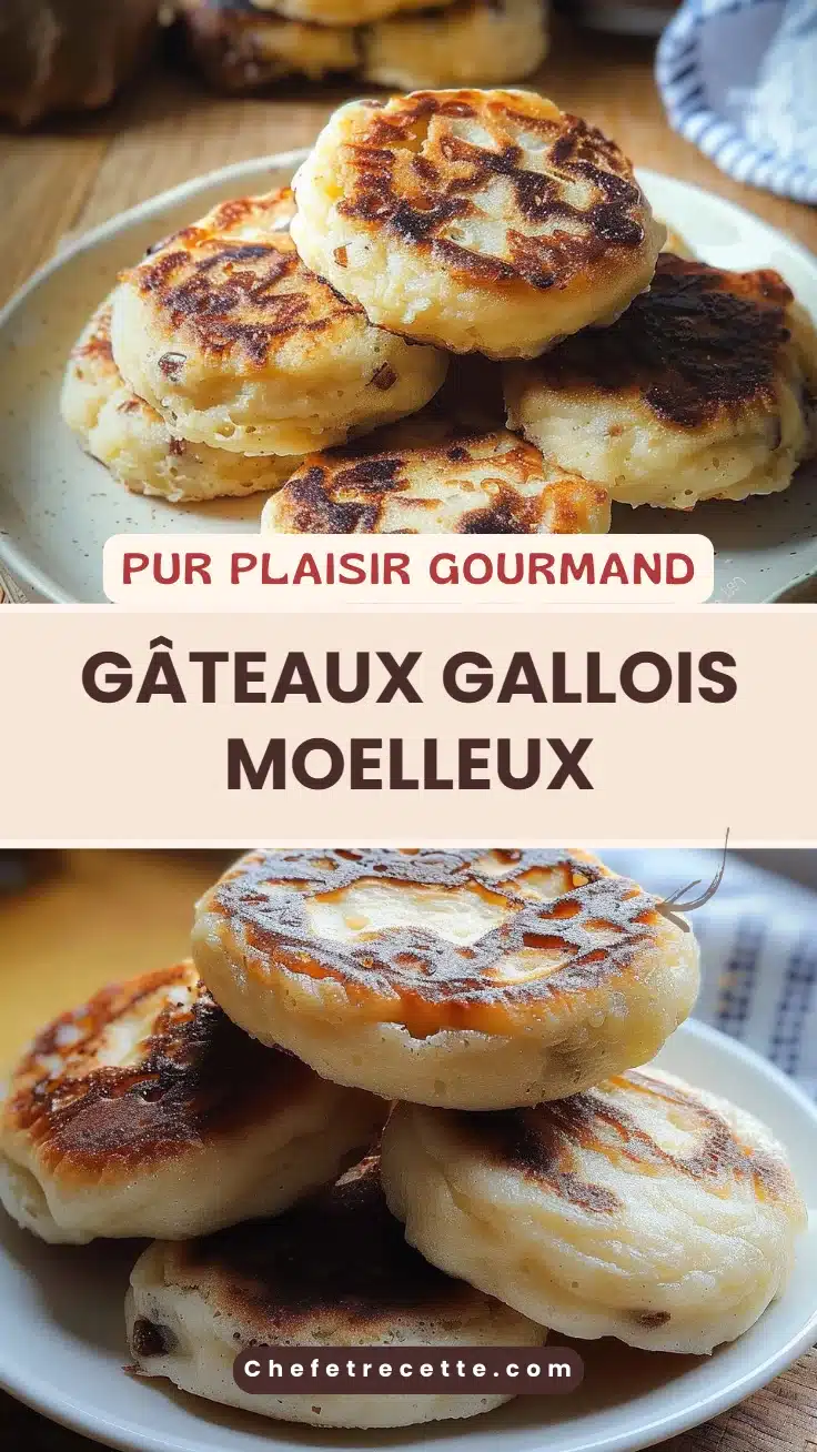 Gâteaux gallois moelleux