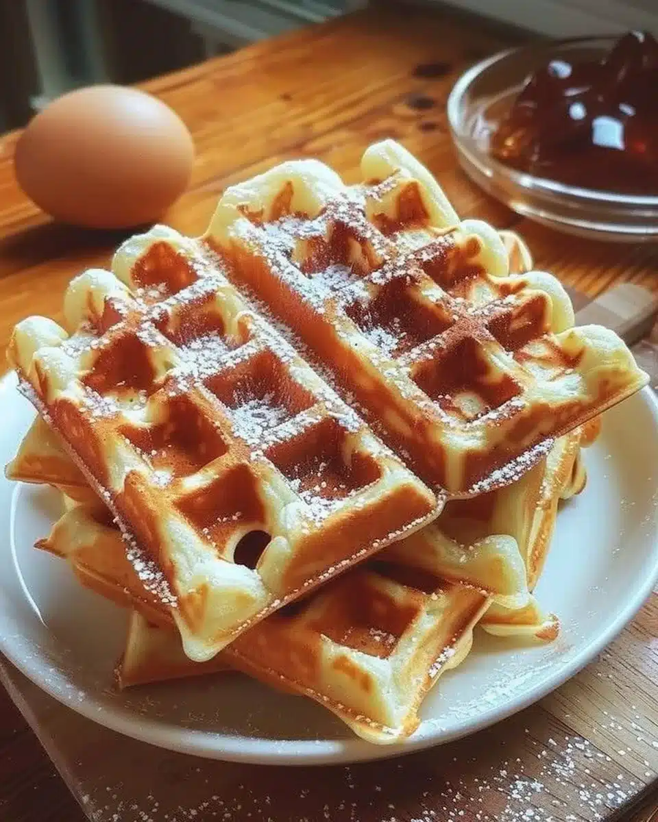 Gaufres Maison Moelleuses et Croustillantes